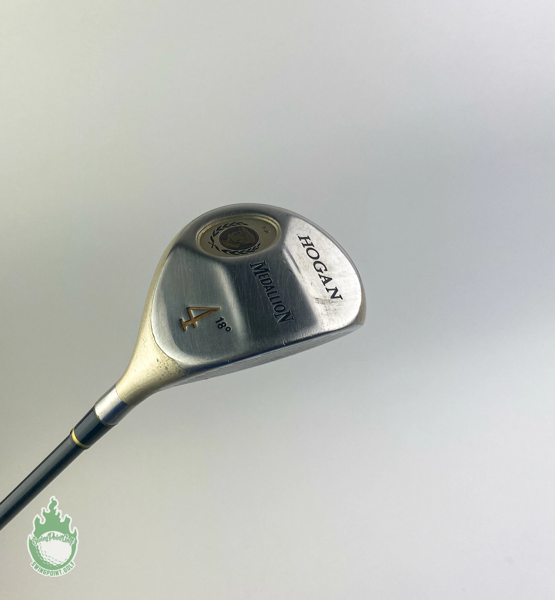 Used RH Ben Hogan Medallion 18* Fairway 4 Wood Stiff Flex Graphite Golf Club 3 Used RH Ben Hogan Medallion 18* Fairway 4 Wood Stiff Flex Graphite Golf Club
