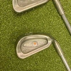 Used RH Ping Orange Dot Eye 2 Irons 3-5 7-PW ZZ Lite Stiff Flex Steel Golf Set -Callaway Club Shop IMG 4875 2