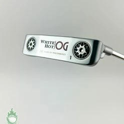 Used Right Handed Odyssey White Hot OG 1 35″ Putter Graphite/Steel Golf Club
