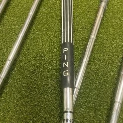 Used RH Ping Orange Dot Eye 2 Irons 3-5 7-PW ZZ Lite Stiff Flex Steel Golf Set -Callaway Club Shop IMG 4880 4