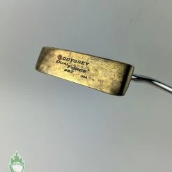 Used RH Steel Odyssey Dual Force 662 35″ Putter Steel Golf Club Odyssey Grip