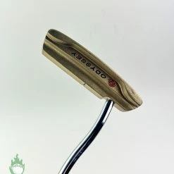 Used RH Steel Odyssey Dual Force 662 35″ Putter Steel Golf Club Odyssey Grip -Callaway Club Shop IMG 4895