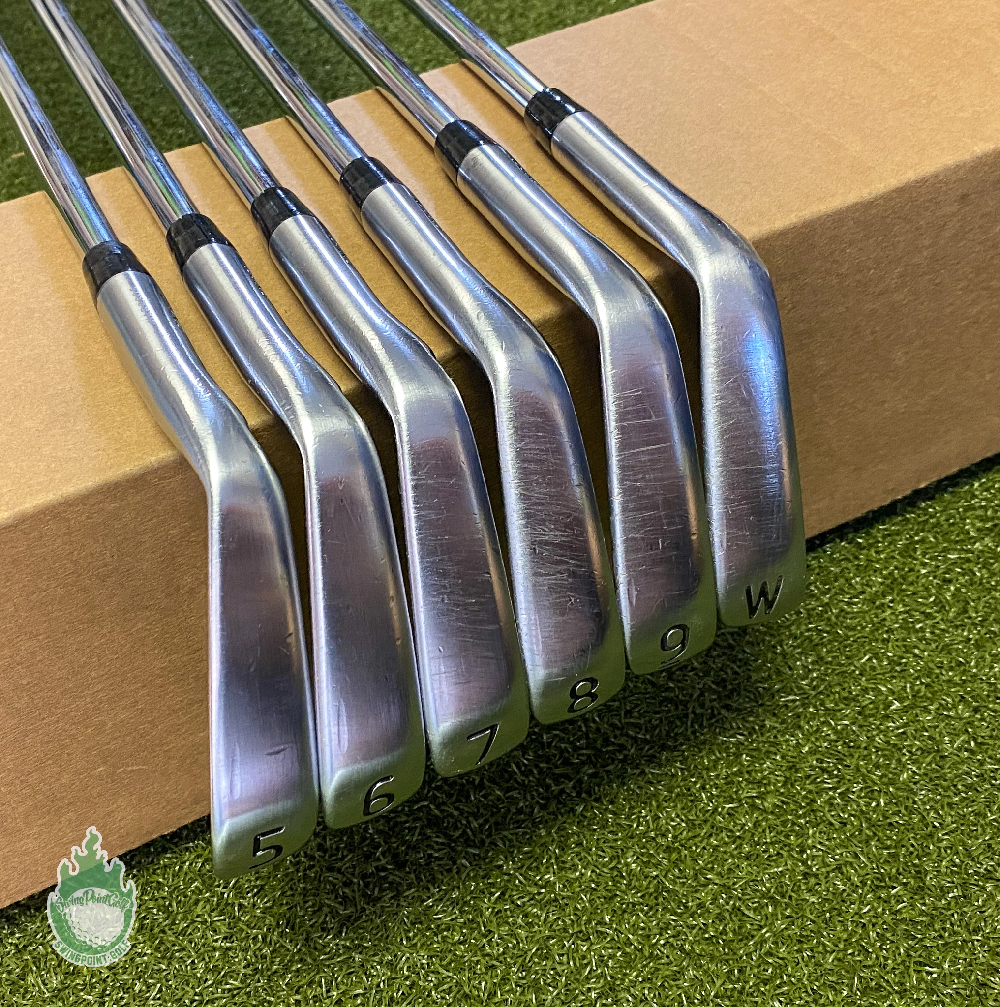 Used RH PXG 0311T Forged Gen 2 Irons 5-PW Project X LZ 6.0 120g Stiff Steel Set 4 Used RH PXG 0311T Forged Gen 2 Irons 5-PW Project X LZ 6.0 120g Stiff Steel Set - Image 2