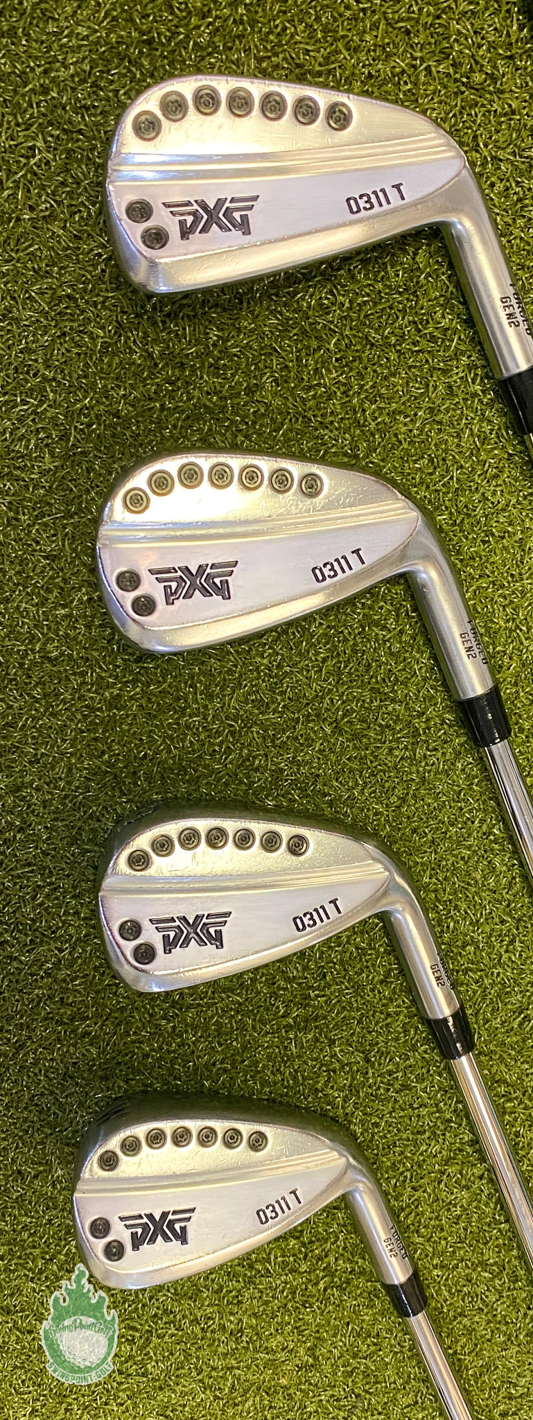 Used RH PXG 0311T Forged Gen 2 Irons 5-PW Project X LZ 6.0 120g Stiff Steel Set 10 Used RH PXG 0311T Forged Gen 2 Irons 5-PW Project X LZ 6.0 120g Stiff Steel Set - Image 8