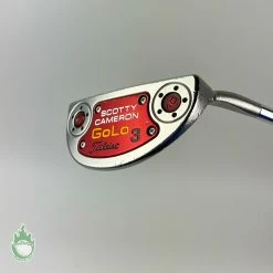 Used Right Handed Titleist Scotty Cameron GOLO 3 35″ Putter Golf Club