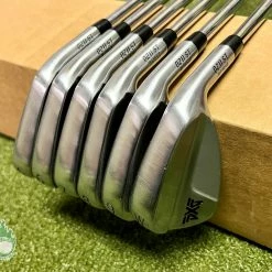Used RH PXG 0211ST 3X Forged Irons 5-PW KBS Tour 130g X-Stiff Steel Golf Set
