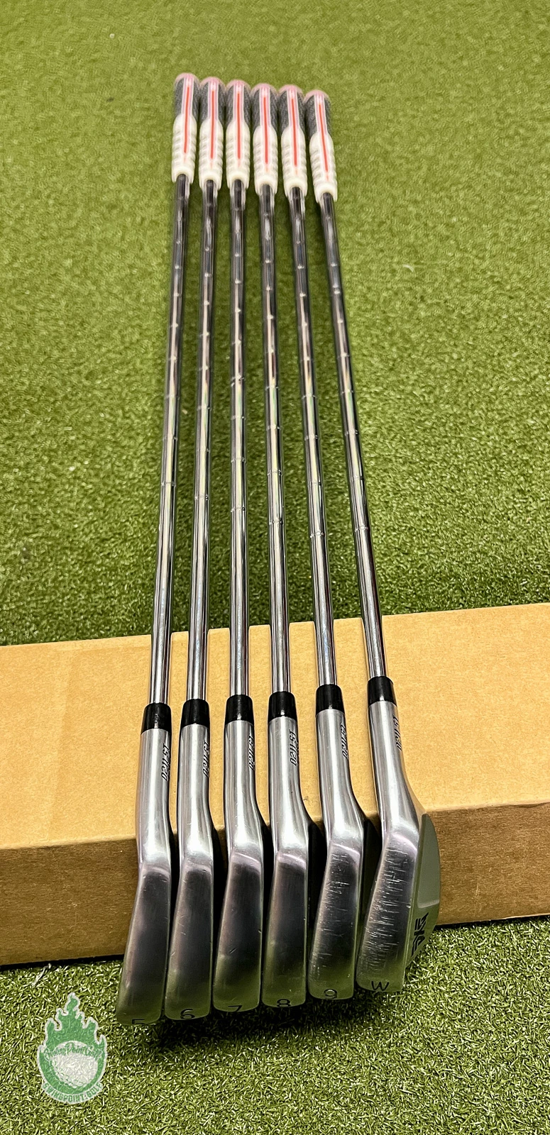 Used RH PXG 0211ST 3X Forged Irons 5-PW KBS Tour 130g X-Stiff Steel Golf Set 13 Used RH PXG 0211ST 3X Forged Irons 5-PW KBS Tour 130g X-Stiff Steel Golf Set - Image 11
