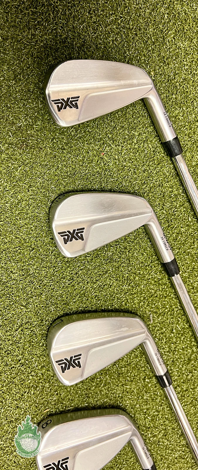 Used RH PXG 0211ST 3X Forged Irons 5-PW KBS Tour 130g X-Stiff Steel Golf Set 11 Used RH PXG 0211ST 3X Forged Irons 5-PW KBS Tour 130g X-Stiff Steel Golf Set - Image 9