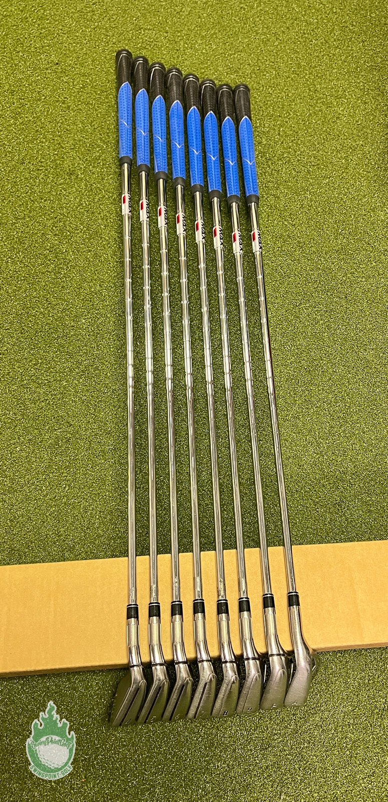 Used RH TaylorMade M6 Irons 4-PW/AW KBS MAX 85g Regular Flex Steel Golf Set 12 Used RH TaylorMade M6 Irons 4-PW/AW KBS MAX 85g Regular Flex Steel Golf Set - Image 10