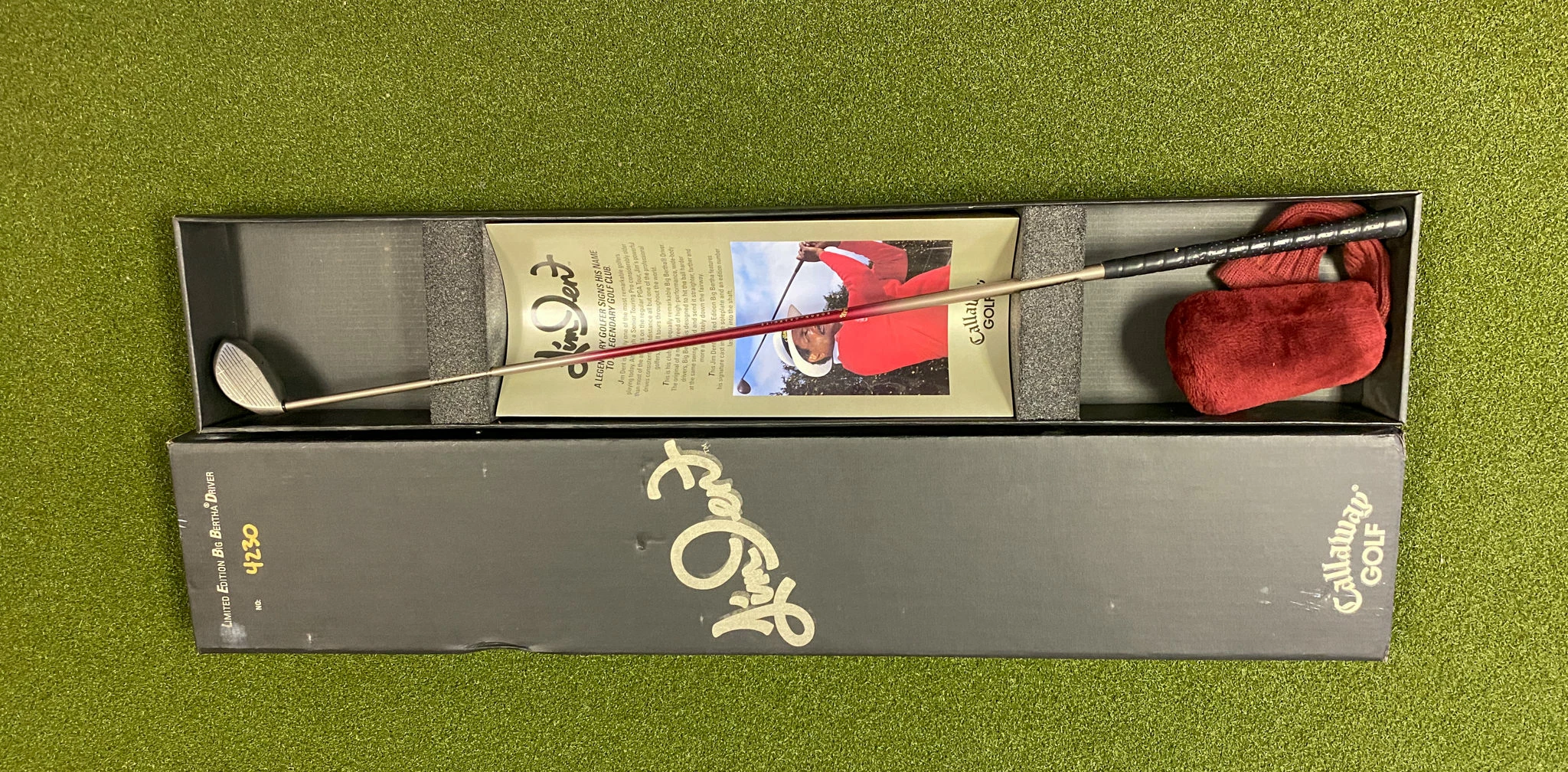 Limited Edition Jim Dent Callaway Golf Big Bertha Aldila Stiff Flex 9* Driver 5 Limited Edition Jim Dent Callaway Golf Big Bertha Aldila Stiff Flex 9* Driver - Image 3