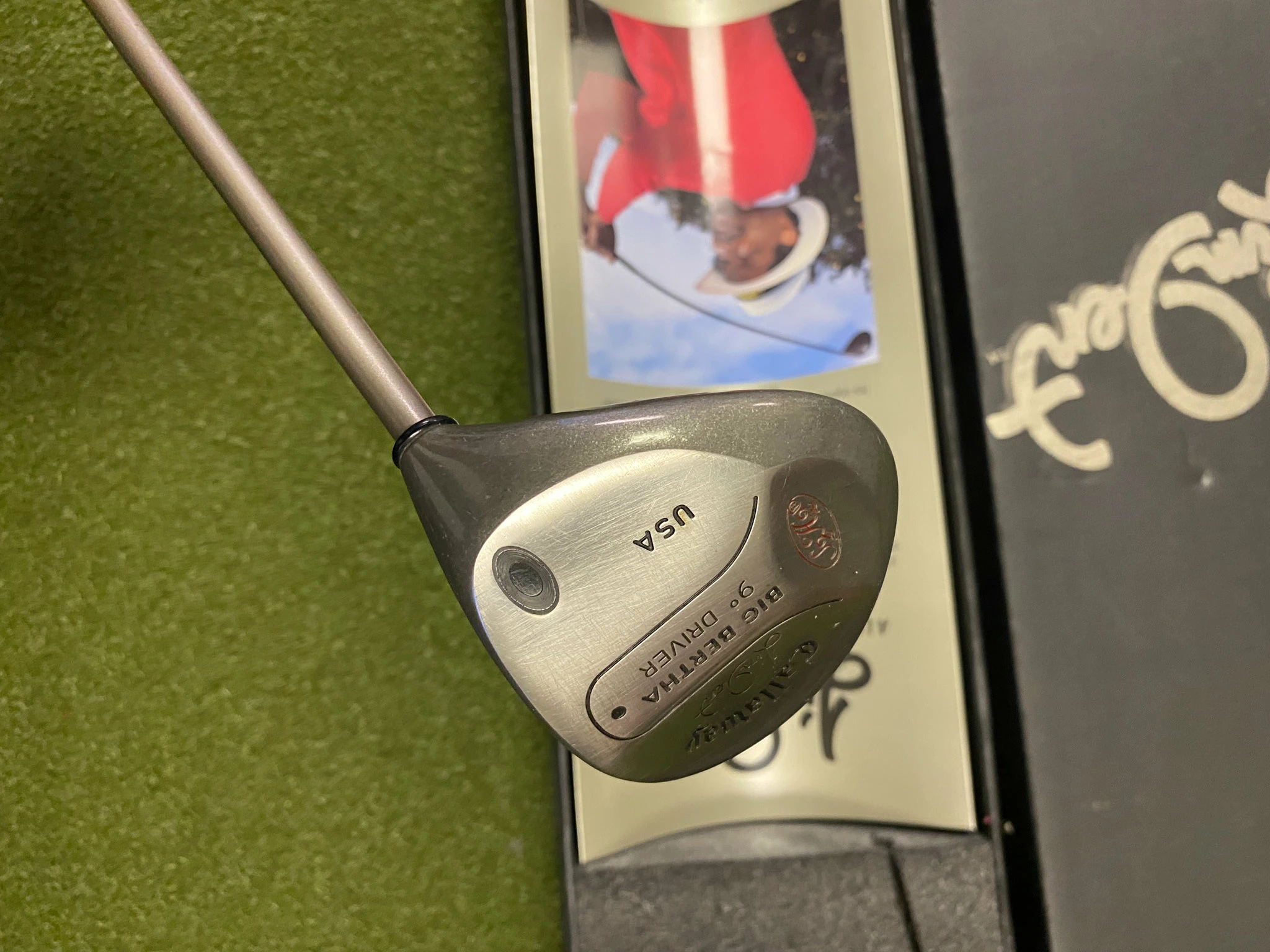 Limited Edition Jim Dent Callaway Golf Big Bertha Aldila Stiff Flex 9* Driver 11 Limited Edition Jim Dent Callaway Golf Big Bertha Aldila Stiff Flex 9* Driver - Image 9