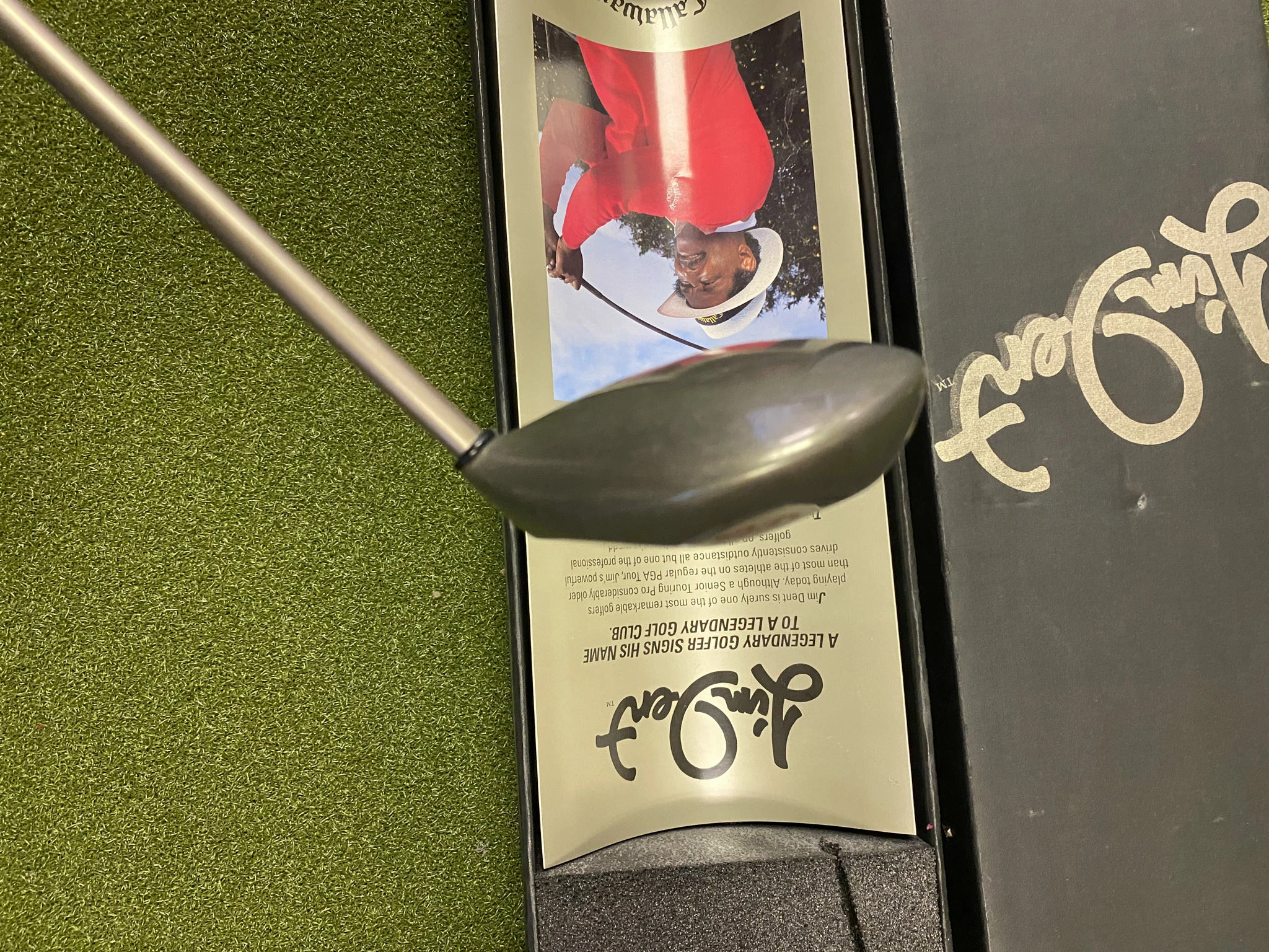 Limited Edition Jim Dent Callaway Golf Big Bertha Aldila Stiff Flex 9* Driver 10 Limited Edition Jim Dent Callaway Golf Big Bertha Aldila Stiff Flex 9* Driver - Image 8