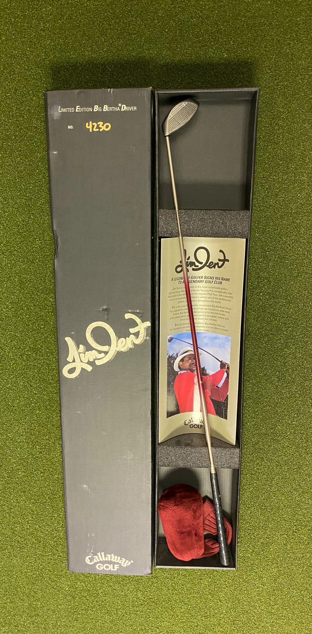 Limited Edition Jim Dent Callaway Golf Big Bertha Aldila Stiff Flex 9* Driver 13 Limited Edition Jim Dent Callaway Golf Big Bertha Aldila Stiff Flex 9* Driver - Image 11