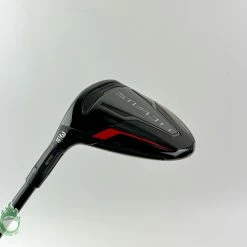 Used LH TaylorMade Stealth Fairway 3 Wood 15* 6-S Stiff Flex Graphite Golf Club
