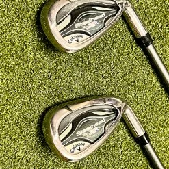 Used Callaway Steelhead XR Irons 5-PW/AW Program 55g Senior Graphite Golf Set -Callaway Club Shop IMG 5380