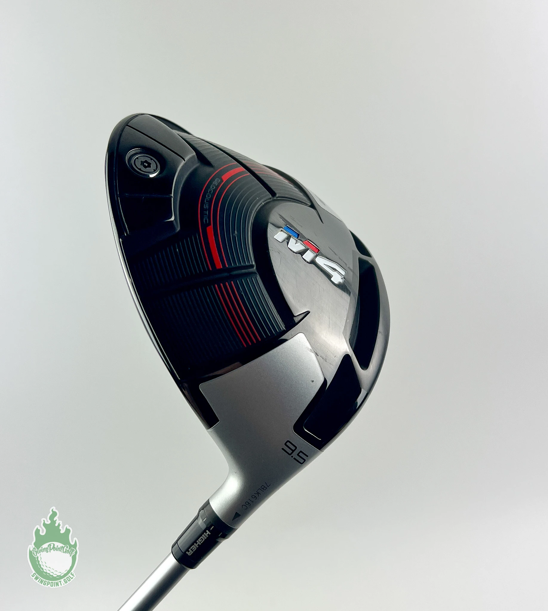 Used RH 2018 TaylorMade M4 Driver 9.5* White Tie 55g Regular Graphite Golf Club 4 Used RH 2018 TaylorMade M4 Driver 9.5* White Tie 55g Regular Graphite Golf Club - Image 2