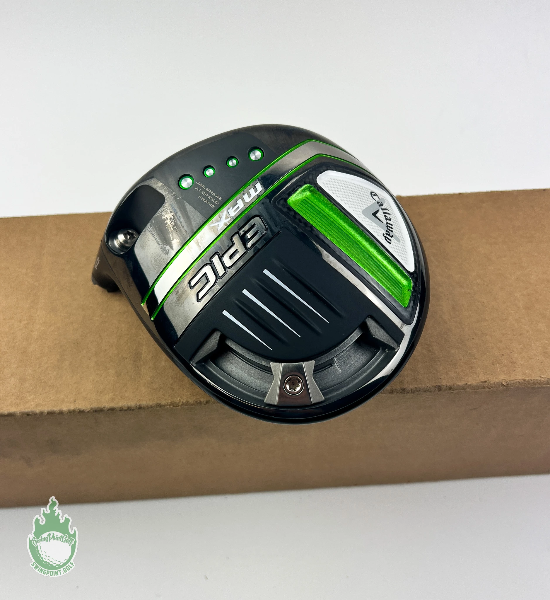 Used Left Handed 2021 Callaway EPIC Max Driver 10.5* HEAD ONLY Golf Club 4 Used Left Handed 2021 Callaway EPIC Max Driver 10.5* HEAD ONLY Golf Club - Image 2