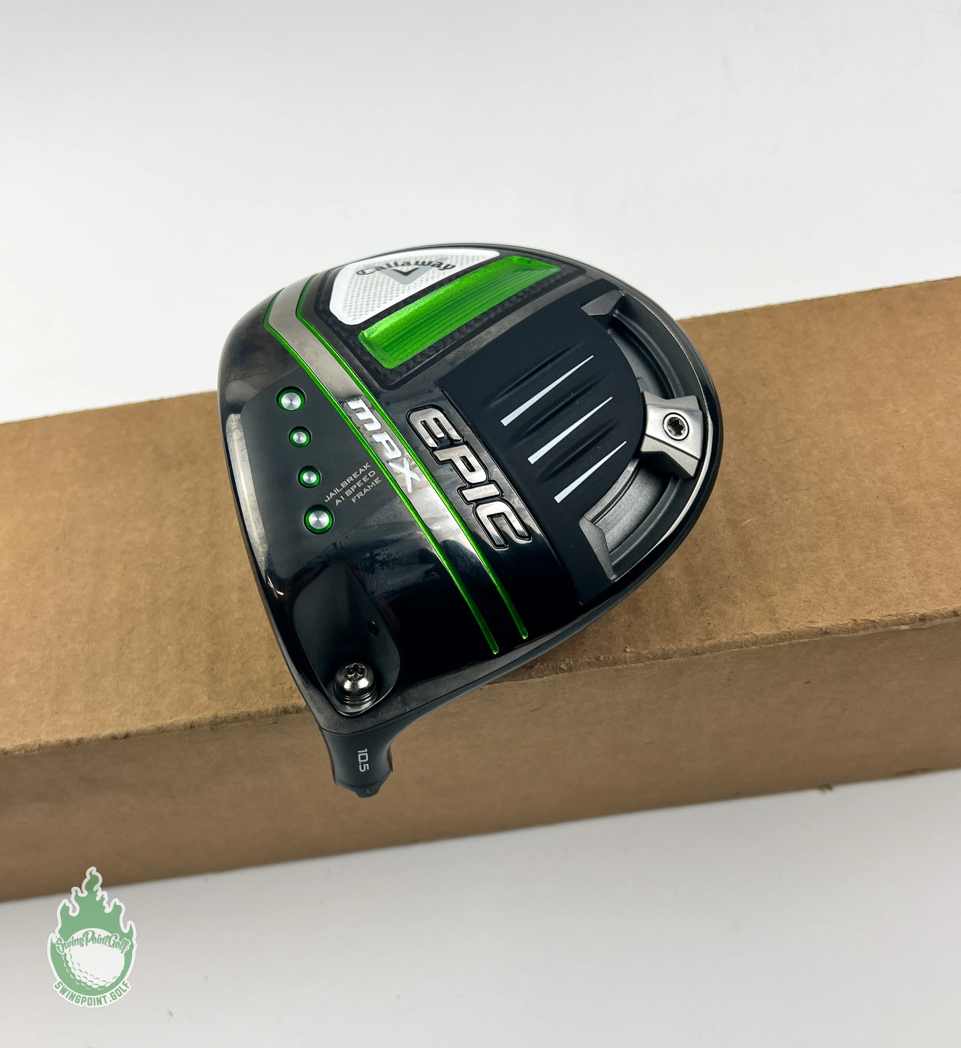 Used Left Handed 2021 Callaway EPIC Max Driver 10.5* HEAD ONLY Golf Club 5 Used Left Handed 2021 Callaway EPIC Max Driver 10.5* HEAD ONLY Golf Club - Image 3