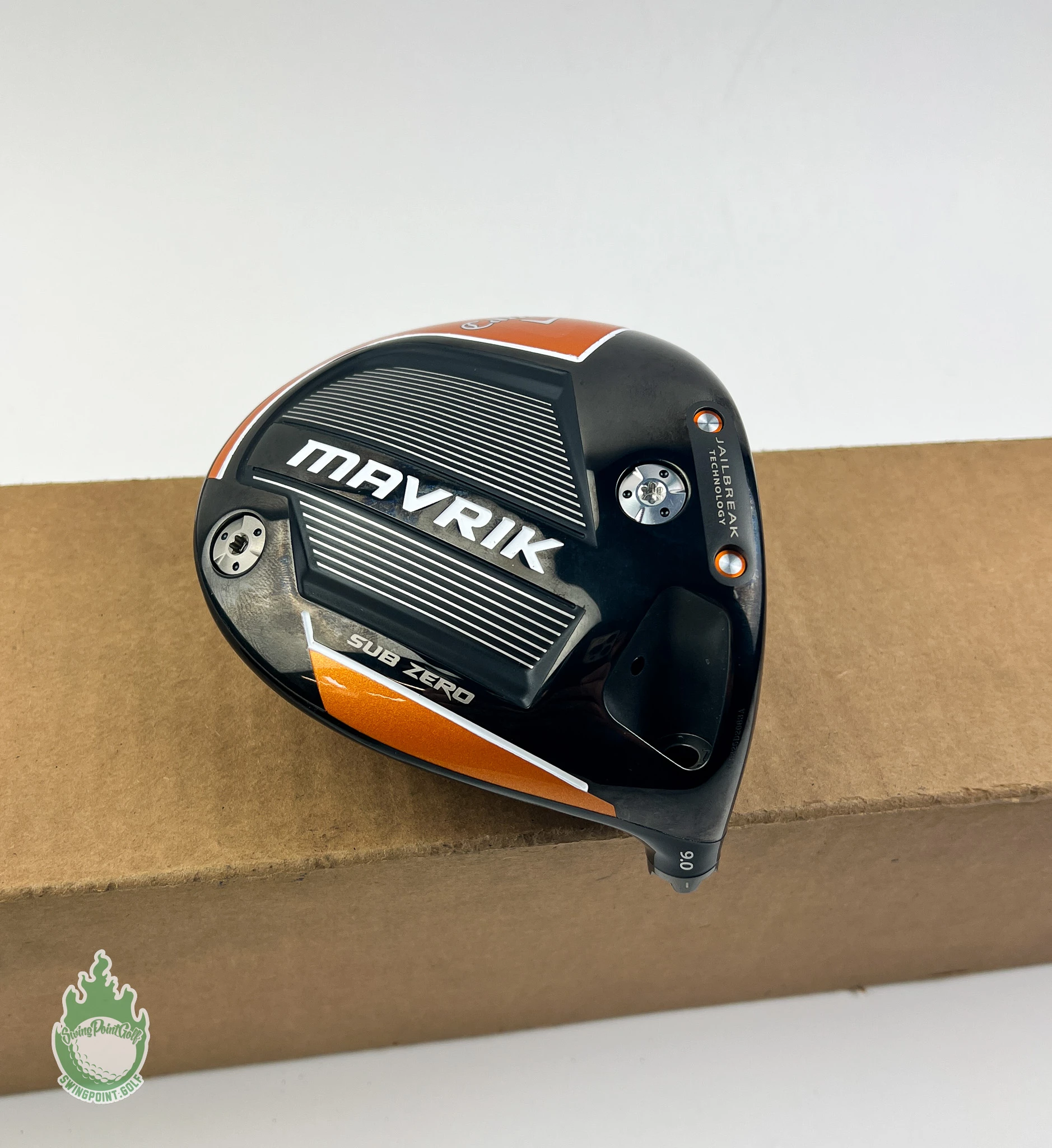 Used Right Handed Callaway Mavrik Sub Zero Driver 9* HEAD ONLY Golf Club 3 Used Right Handed Callaway Mavrik Sub Zero Driver 9* HEAD ONLY Golf Club
