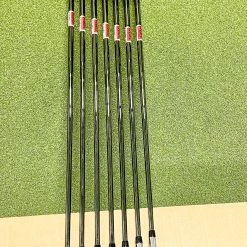 Used RH Cobra King F9 One Length Irons 4-PW $-Taper 120g Stiff Steel Golf Set -Callaway Club Shop IMG 5546 1