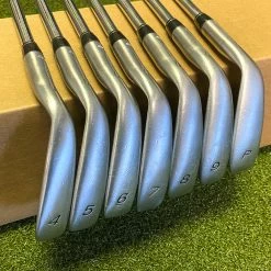 Used RH TaylorMade RAC OS Irons 4-PW 95g Regular Flex Steel Golf Club Set -Callaway Club Shop IMG 5590