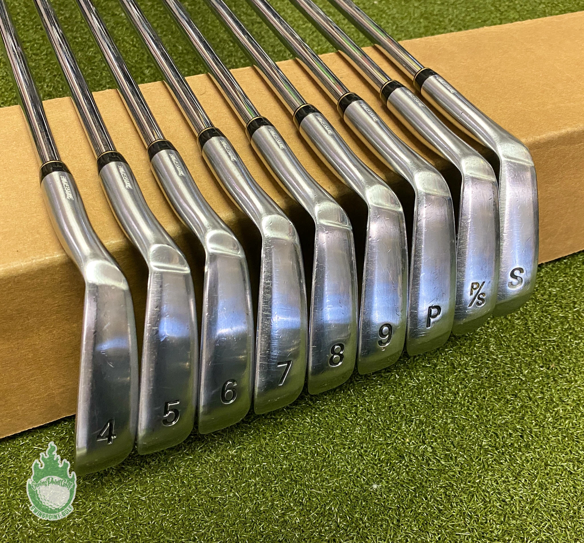 Bridgestone Tour Stage V300 III Forged Irons 4-PW-P/S-S Regular Steel Golf Set 4 Bridgestone Tour Stage V300 III Forged Irons 4-PW-P/S-S Regular Steel Golf Set - Image 2