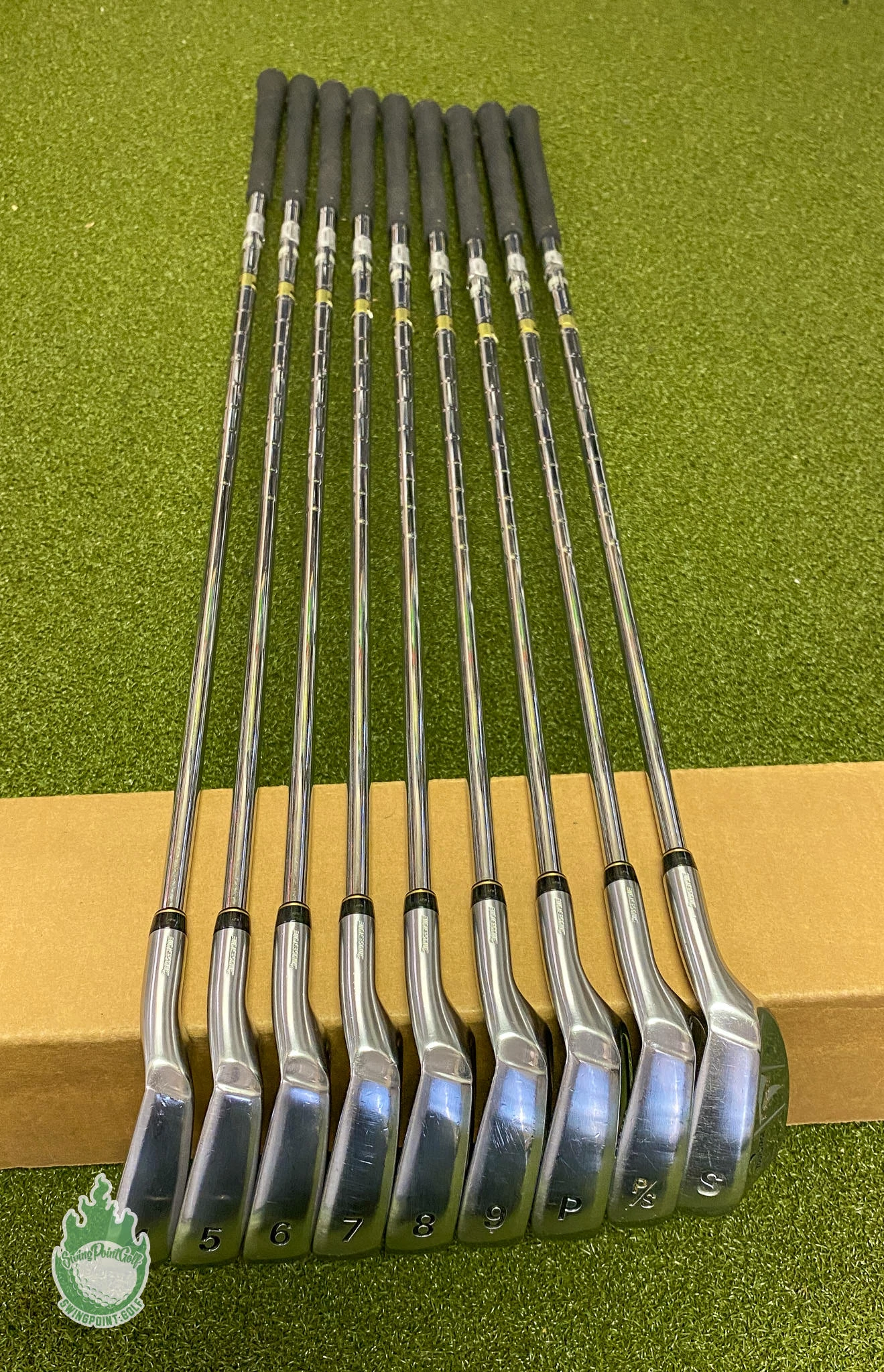 Bridgestone Tour Stage V300 III Forged Irons 4-PW-P/S-S Regular Steel Golf Set 13 Bridgestone Tour Stage V300 III Forged Irons 4-PW-P/S-S Regular Steel Golf Set - Image 11