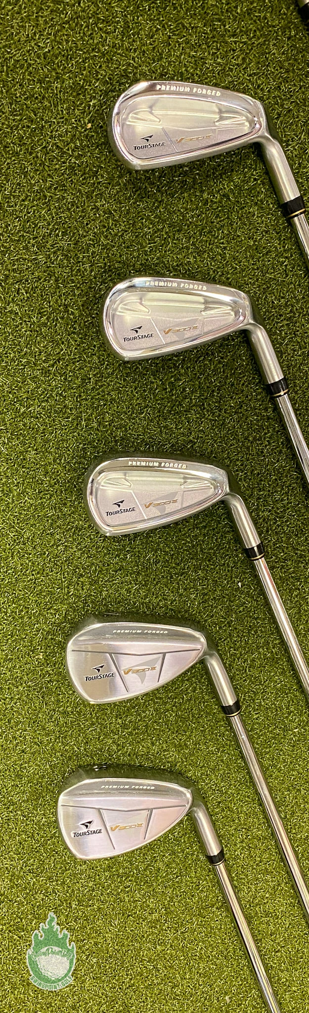 Bridgestone Tour Stage V300 III Forged Irons 4-PW-P/S-S Regular Steel Golf Set 10 Bridgestone Tour Stage V300 III Forged Irons 4-PW-P/S-S Regular Steel Golf Set - Image 8