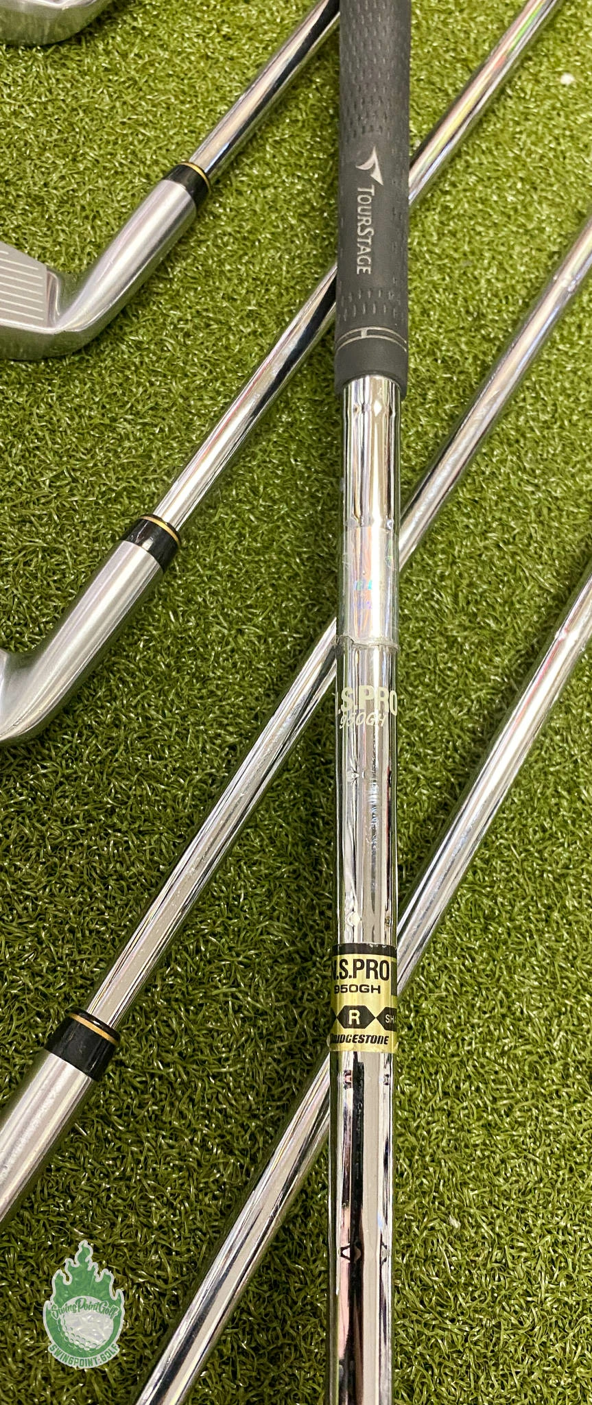 Bridgestone Tour Stage V300 III Forged Irons 4-PW-P/S-S Regular Steel Golf Set 5 Bridgestone Tour Stage V300 III Forged Irons 4-PW-P/S-S Regular Steel Golf Set - Image 3