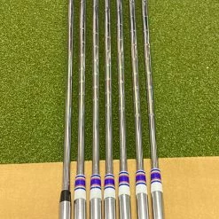 Used RH TaylorMade X-300 FCI Forged Irons 4-PW Stiff Flex Steel Golf Club Set -Callaway Club Shop IMG 5625 4