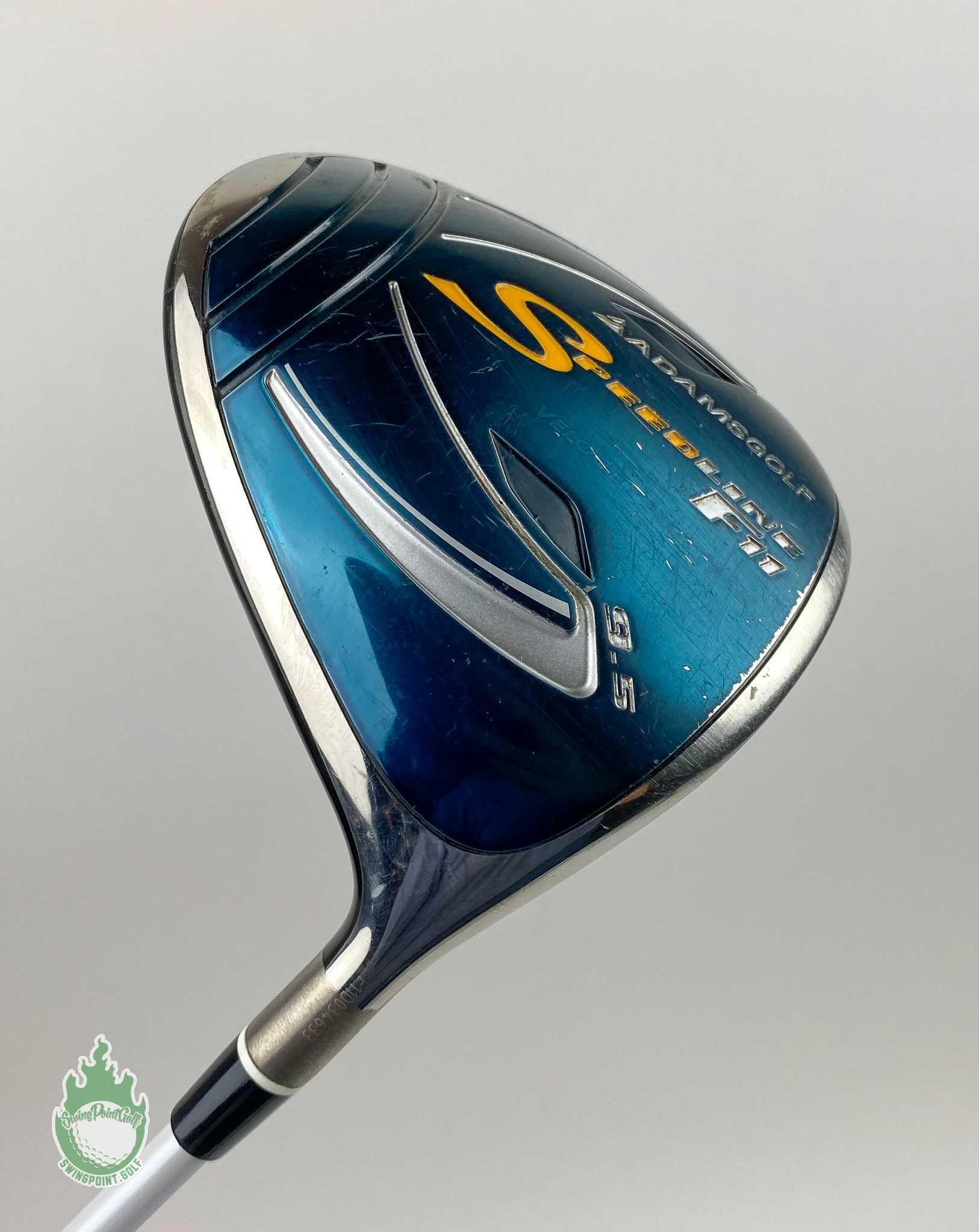 TaylorMade Used RH Adams Speedline F11 Driver 9.5* Fubuki Stiff Flex Graphite Golf Club 3 TaylorMade Used RH Adams Speedline F11 Driver 9.5* Fubuki Stiff Flex Graphite Golf Club