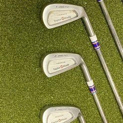 Used RH TaylorMade X-300 FCI Forged Irons 4-PW Stiff Flex Steel Golf Club Set -Callaway Club Shop IMG 5629 3