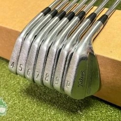 Used Titleist MB 714 Forged Irons 4-PW Dynamic Gold X100 X-Stiff Steel Golf Set