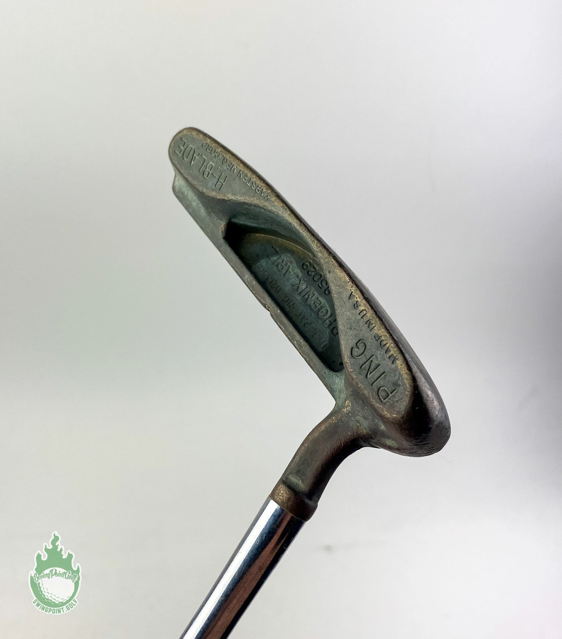Used Right Handed Brown Ping H-Blade Putter 35″ Steel Golf Club 4 Used Right Handed Brown Ping H-Blade Putter 35″ Steel Golf Club - Image 2