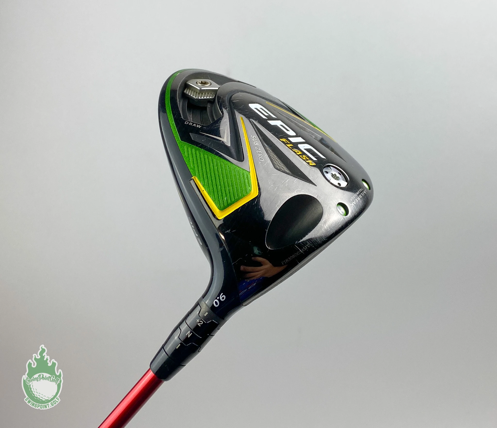 Used Callaway EPIC Flash Sub Zero Driver 9* Ventus Red 5-S Stiff Graphite Golf 3 Used Callaway EPIC Flash Sub Zero Driver 9* Ventus Red 5-S Stiff Graphite Golf