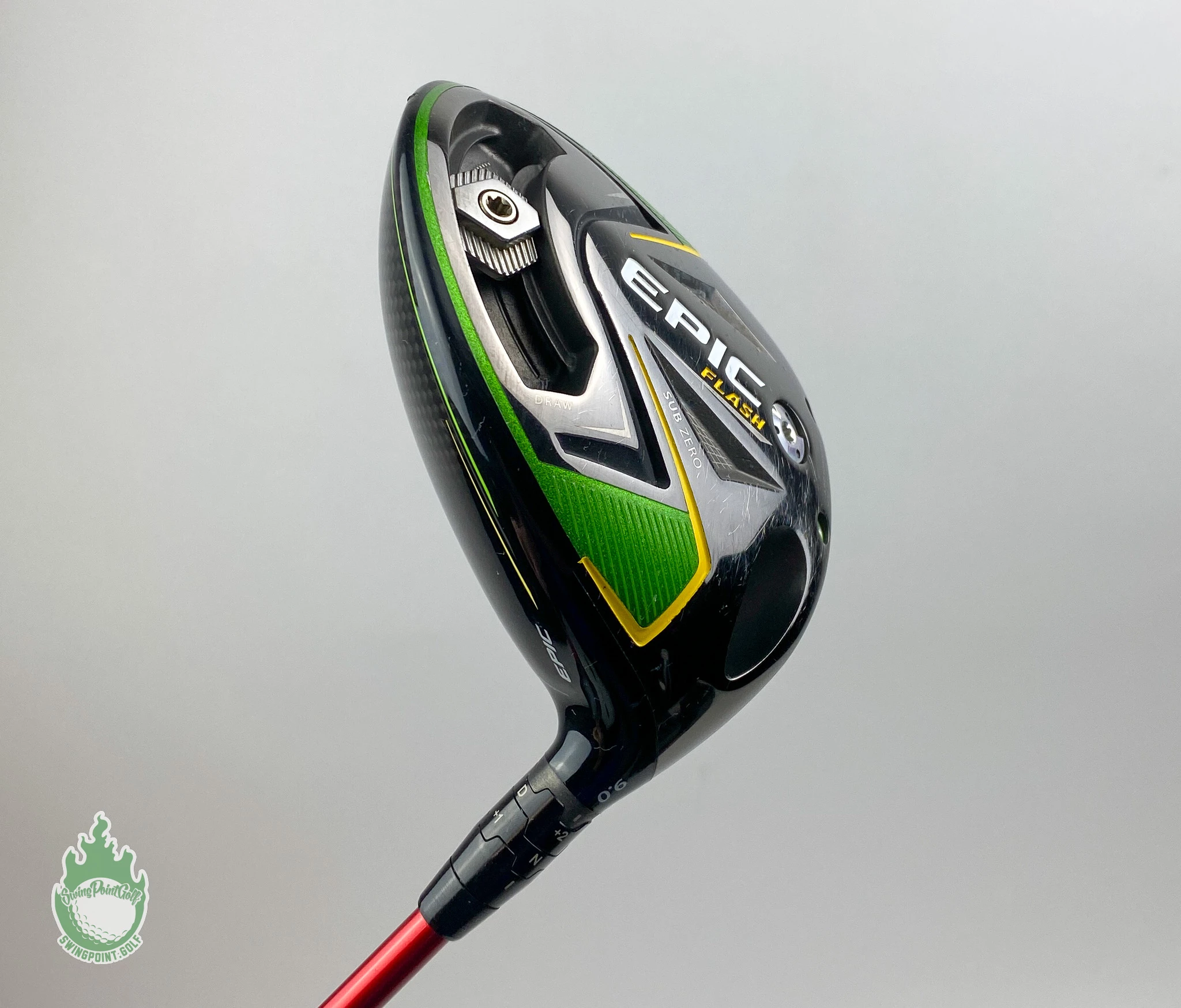 Used Callaway EPIC Flash Sub Zero Driver 9* Ventus Red 5-S Stiff Graphite Golf 4 Used Callaway EPIC Flash Sub Zero Driver 9* Ventus Red 5-S Stiff Graphite Golf - Image 2