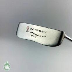 Used Right Handed Odyssey Dual Force 990 Putter Steel Golf Club 32″ Winn Grip