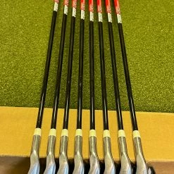 Used RH X-Heat Turbo-Power Irons 5-PW/AW/SW 65g Stiff Flex Graphite Golf Set -Callaway Club Shop IMG 5919