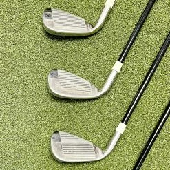 Used RH X-Heat Turbo-Power Irons 5-PW/AW/SW 65g Stiff Flex Graphite Golf Set -Callaway Club Shop IMG 5924