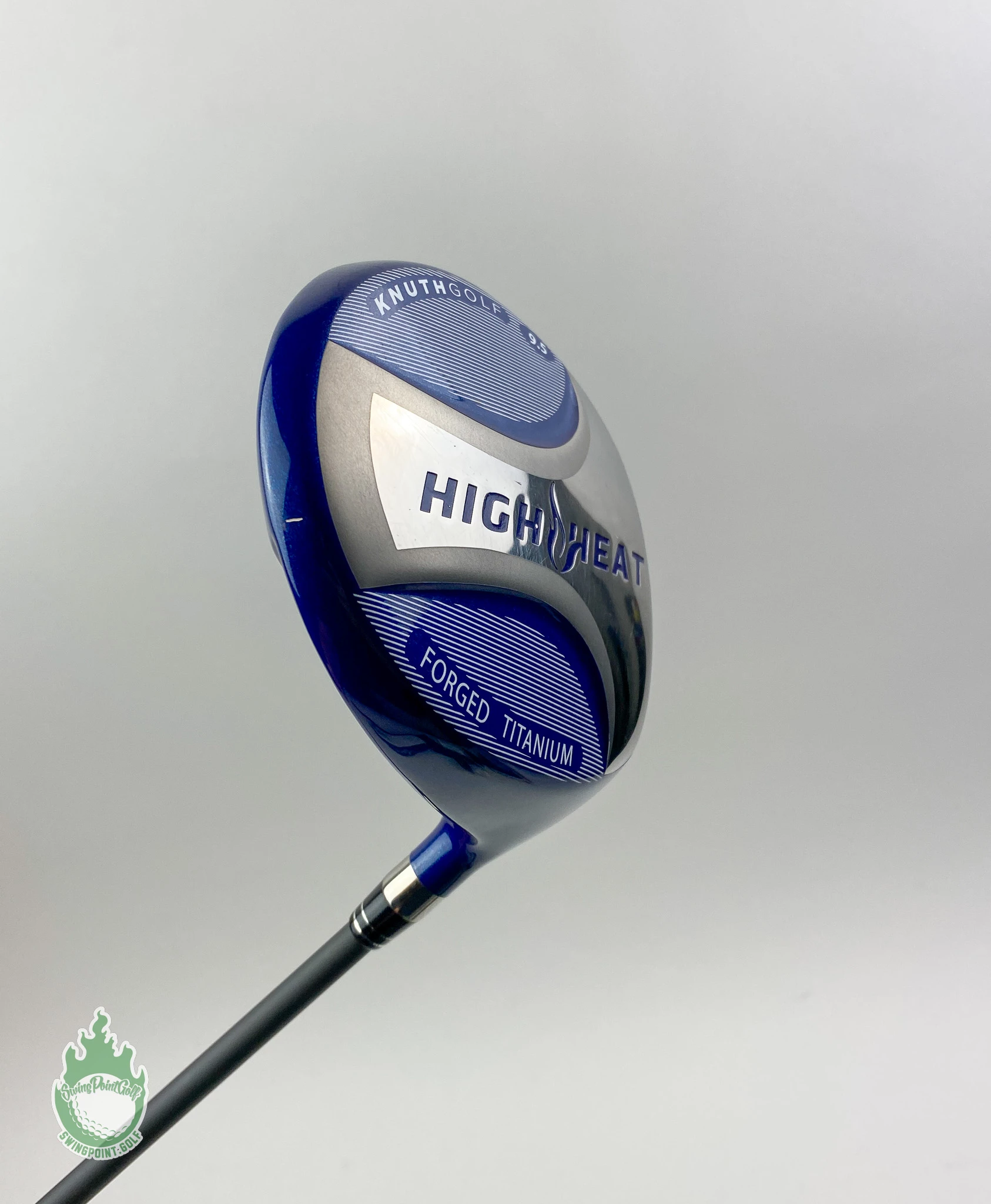 Used RH Knuth Golf High Heat Forged Ti Driver 9.5* 61g Stiff Graphite Golf Club 3 Used RH Knuth Golf High Heat Forged Ti Driver 9.5* 61g Stiff Graphite Golf Club