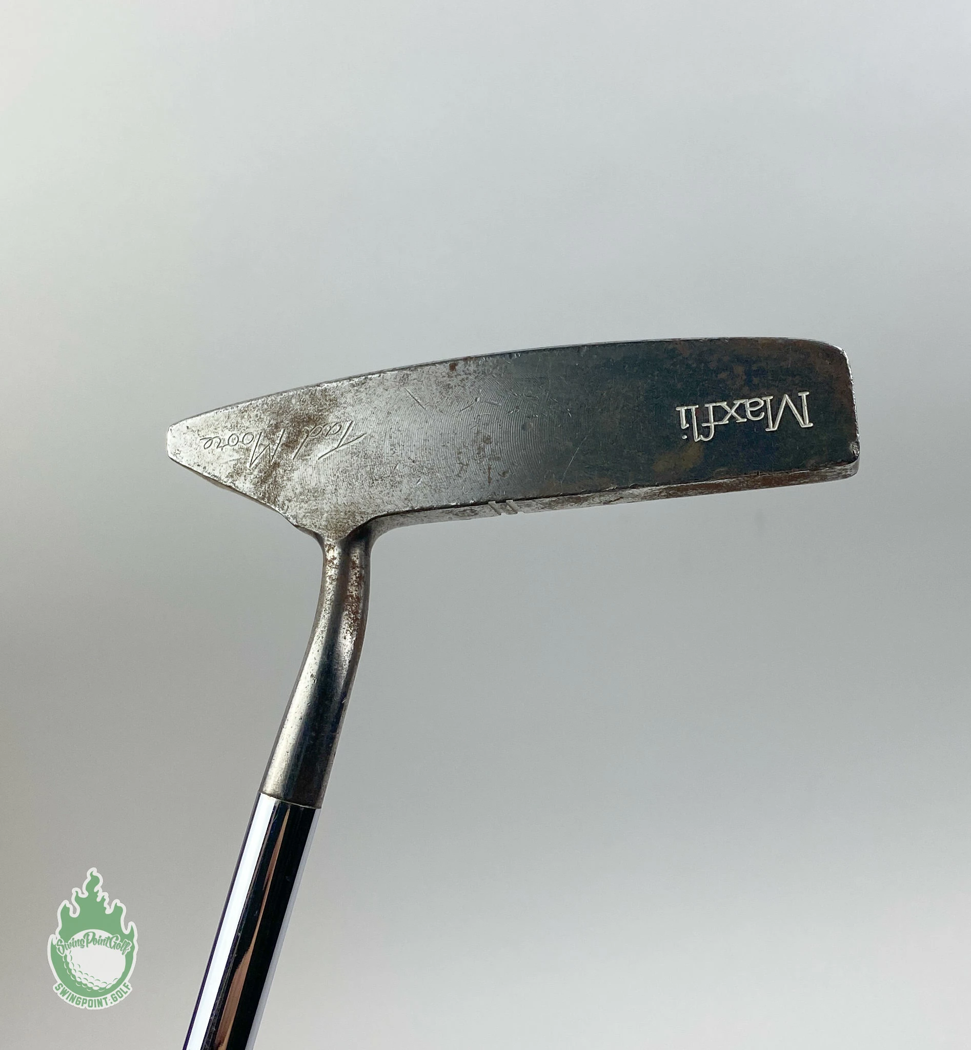 Rare Right Handed Maxfli Tad Moore TM-2 35″ Putter Steel Golf Club 8 Rare Right Handed Maxfli Tad Moore TM-2 35″ Putter Steel Golf Club - Image 6