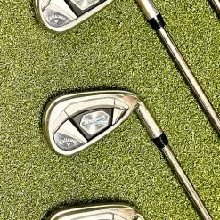 Used Callaway Rogue X Irons 6-PW Recoil F2 Senior Flex Graphite Golf Club Set -Callaway Club Shop IMG 6132