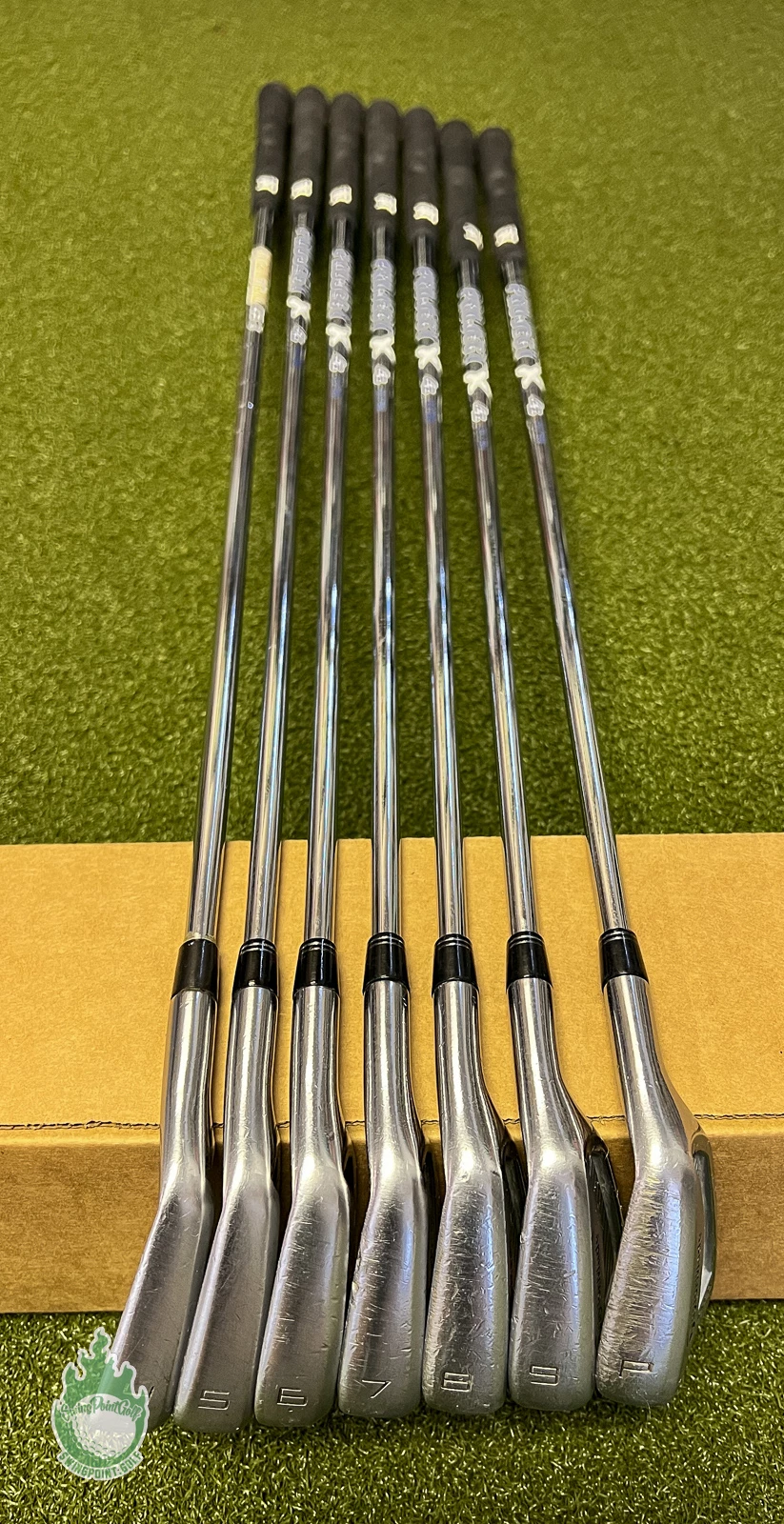 Used TaylorMade P-770 Forged Irons 4-PW Project X LZ 6.0 Stiff Steel Golf Club 13 Used TaylorMade P-770 Forged Irons 4-PW Project X LZ 6.0 Stiff Steel Golf Club - Image 11