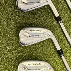 Used TaylorMade P-770 Forged Irons 4-PW Project X LZ 6.0 Stiff Steel Golf Club 21 Used TaylorMade P-770 Forged Irons 4-PW Project X LZ 6.0 Stiff Steel Golf Club -Callaway Club Shop IMG 6148 1