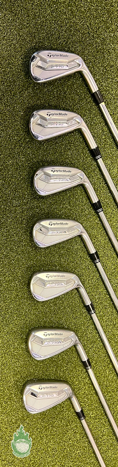 Used TaylorMade P-770 Forged Irons 4-PW Project X LZ 6.0 Stiff Steel Golf Club 9 Used TaylorMade P-770 Forged Irons 4-PW Project X LZ 6.0 Stiff Steel Golf Club - Image 7