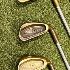 Used Ping Black Dot Eye 2 Beryllium Copper Irons 1-PW/LW Stiff Steel Golf Set -Callaway Club Shop IMG 6160 1