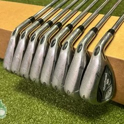 Used Callaway Steelhead XR Irons 4-PW/AW XP 95 ST15 R300 Regular Steel Golf Set