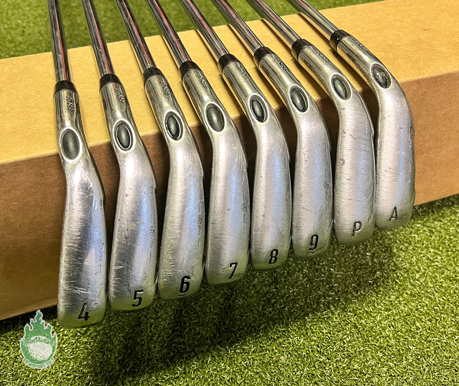 Used Callaway Steelhead XR Irons 4-PW/AW XP 95 ST15 R300 Regular Steel Golf Set 4 Used Callaway Steelhead XR Irons 4-PW/AW XP 95 ST15 R300 Regular Steel Golf Set - Image 2