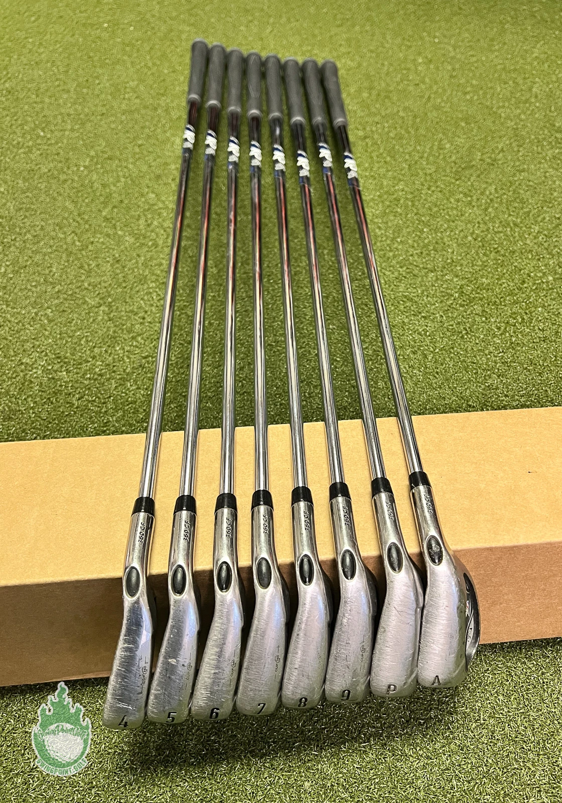 Used Callaway Steelhead XR Irons 4-PW/AW XP 95 ST15 R300 Regular Steel Golf Set 13 Used Callaway Steelhead XR Irons 4-PW/AW XP 95 ST15 R300 Regular Steel Golf Set - Image 11