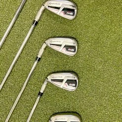 Used Left Handed TaylorMade M6 Irons 5-PW KBS MAX 85g Stiff Flex Steel Golf Set 19 Used Left Handed TaylorMade M6 Irons 5-PW KBS MAX 85g Stiff Flex Steel Golf Set -Callaway Club Shop IMG 6214 1